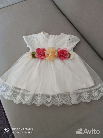 Платье для девочки б/у