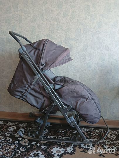 Детские санки коляска