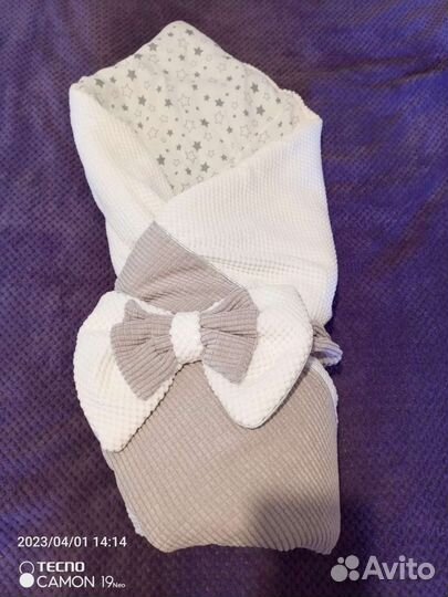 Конверт на выписку весна новый