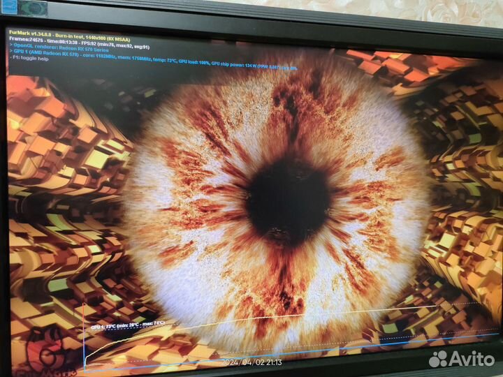 Видеокарта rx570 8gb sapphire nitro+