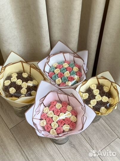 Шоколадные конфеты, шоколадные букеты