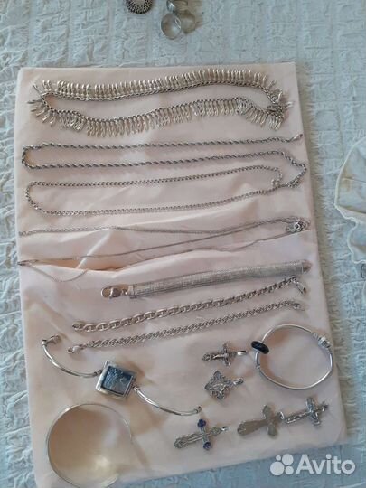 Кресты,цепи,кольца из серебра- в ассортименте