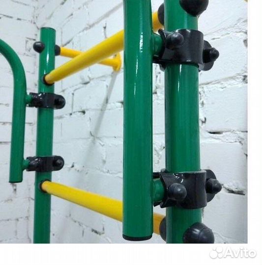 Шведская стенка детская UA (зелёная)