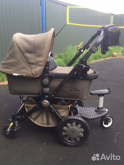 Коляска bugaboo cameleon 3 diesel с подножкой