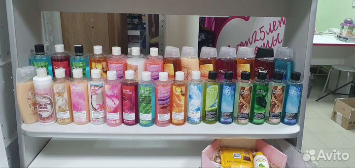 Парфюмерия,спреи,гели,пены от avon