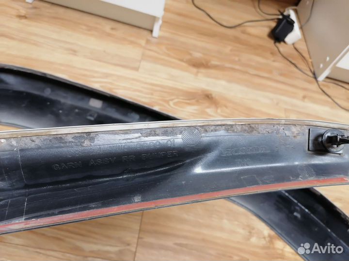 Накладки на бампера Honda Crosstour