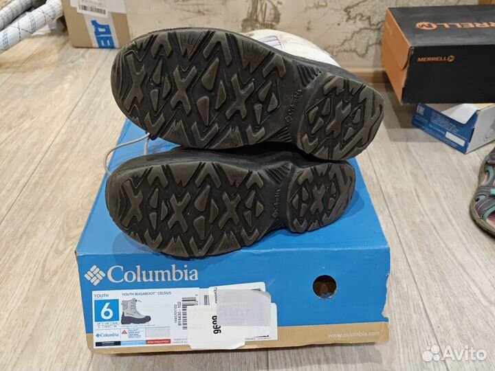 Ботинки columbia bugaboot 38 размер