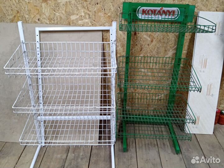 Стеллаж разборный металлический бу