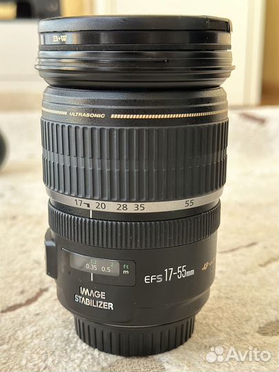 Объективы Cannon EF-S 17-55, 10-22