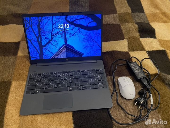 Ноутбук HP 15.6 IPS, 8gb, Win 11 Pro
