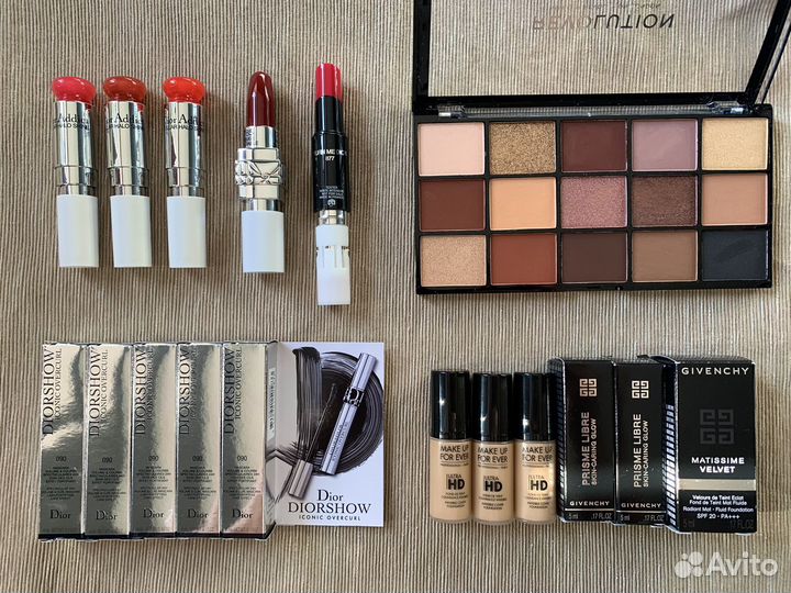 Декоративная косметика Dior, MUF, givenchy