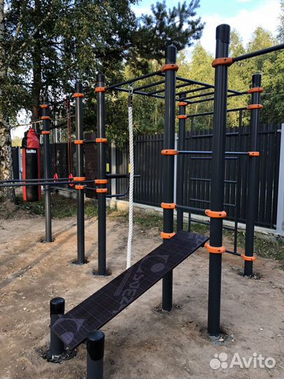 Уличные тренажеры (Воркаут) турники, брусья