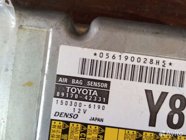 Блок управления airbag Toyota RAV4 30