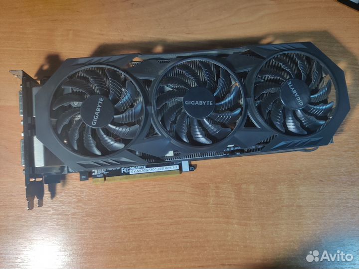 Видеокарта GTX 970 4 gb
