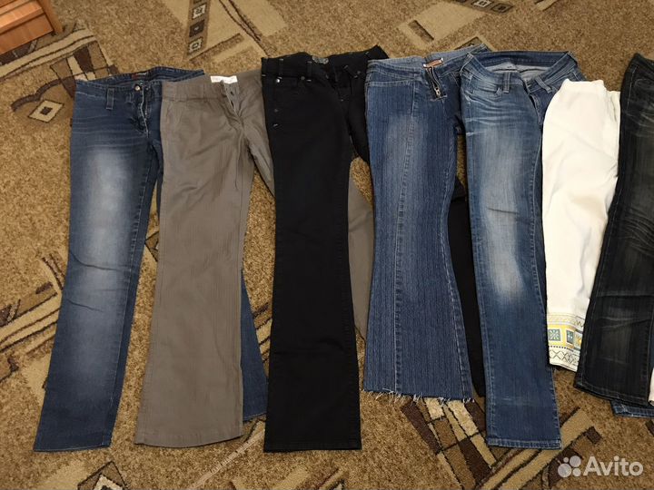 Вещи пакетом y2k клеш джинсы лонгслив брюки