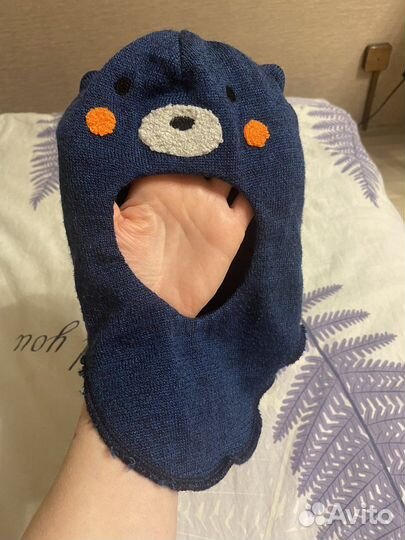 Шапка/шлем детская демисезонная для мальчика р.46