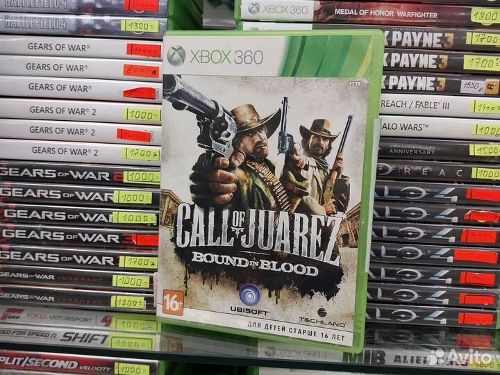 Call of Juarez xbox 360/магазин Арбат
