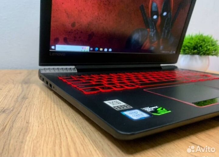 Игровой Lenovo Legion i5-4 ядра/Nvidia1050/SSD/IPS
