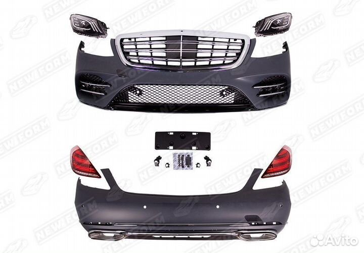 AMG пакет Mercedes S class W222