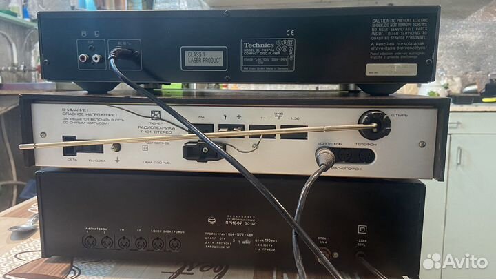 Усилитель, эквалайзер, тюнер, проигрыватель