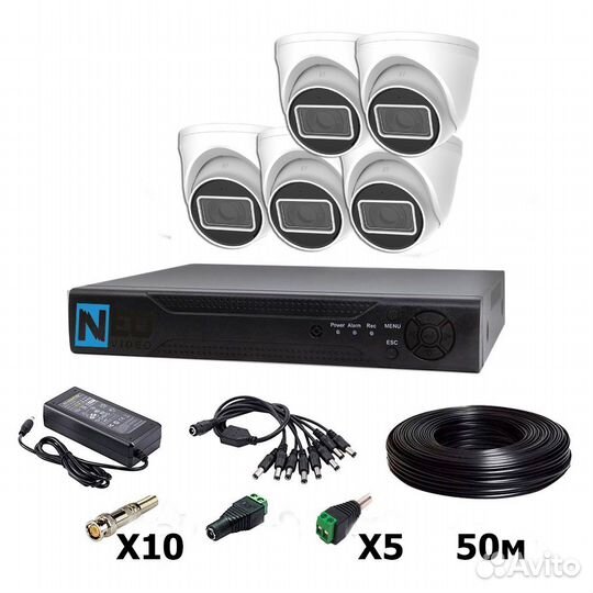 Беспроводное видеонаблюдение уличное готовые компл