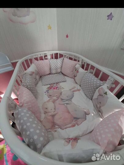 Бортики в кроватку