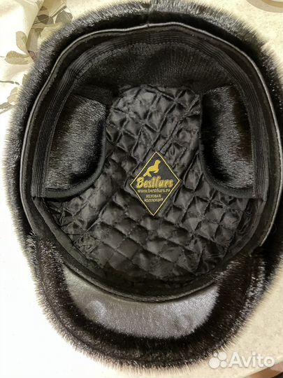 Меховая мужская кепка