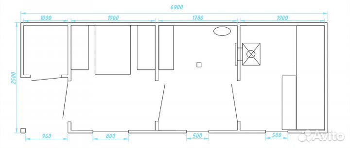Бани Каркасные