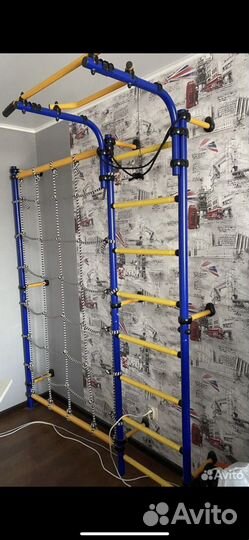 Шведская стенка с турником