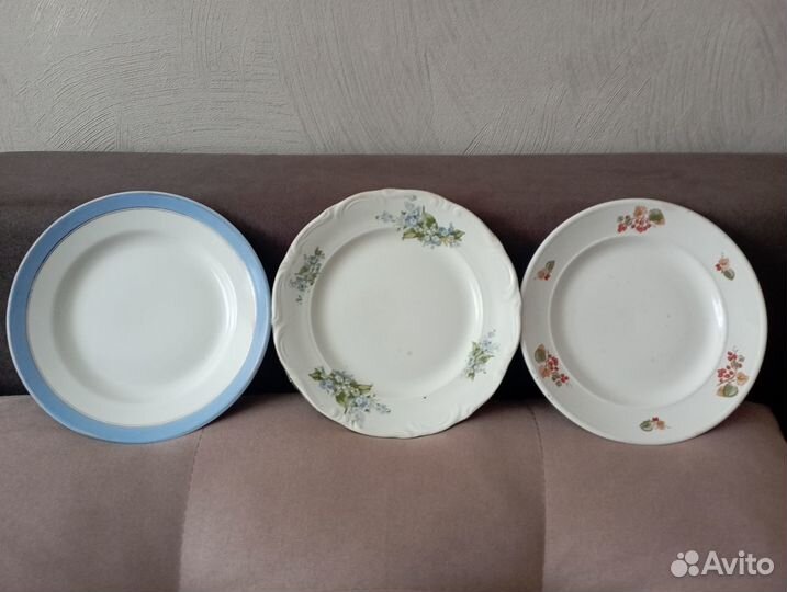 Фарфоровые тарелки СССР