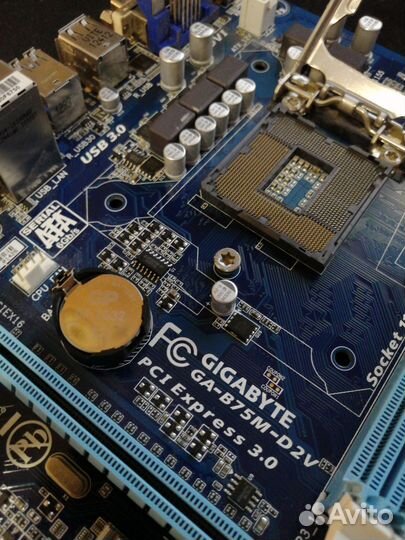 Материнская плата 1155 b75