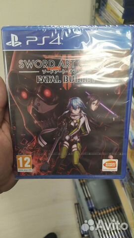 Sword ART online: fatal bullet PS4, английская ве
