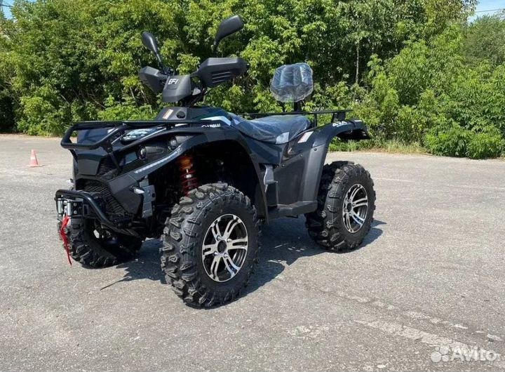 Квадроцикл Linhai Yamaha D 300 4WD черный