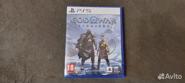 God Of War Ragnarok PS5 Новы Диск русская озвучка