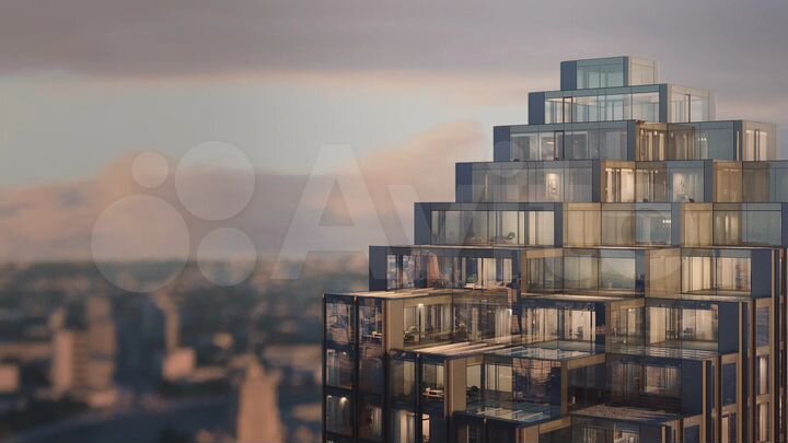 Квартира-студия, 45,7 м², 26/85 эт.