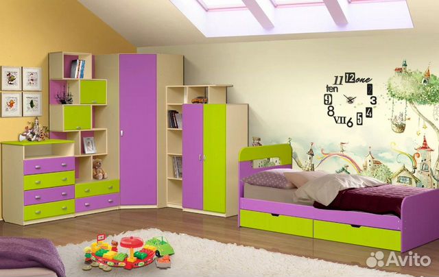 Шкаф детский доставка установка