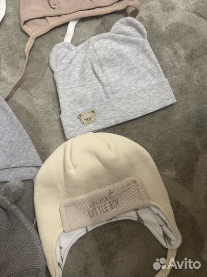 Детские шапочки для новорожденных