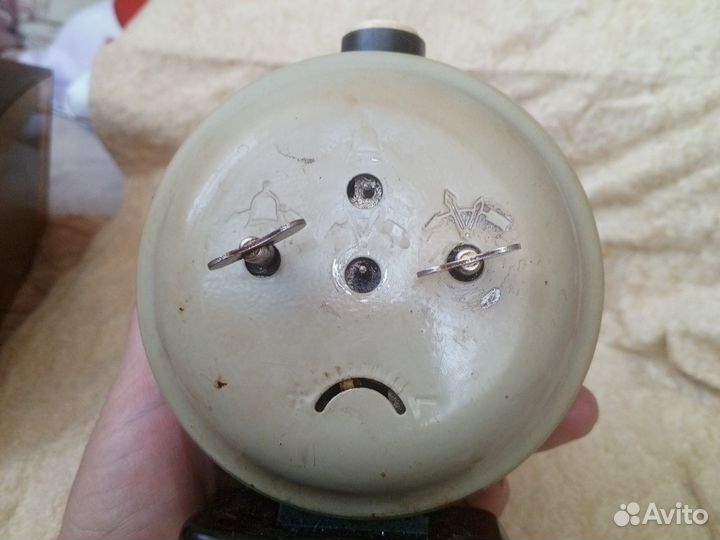 Часы +будильник СССР Дружба, Янтарь, Москва