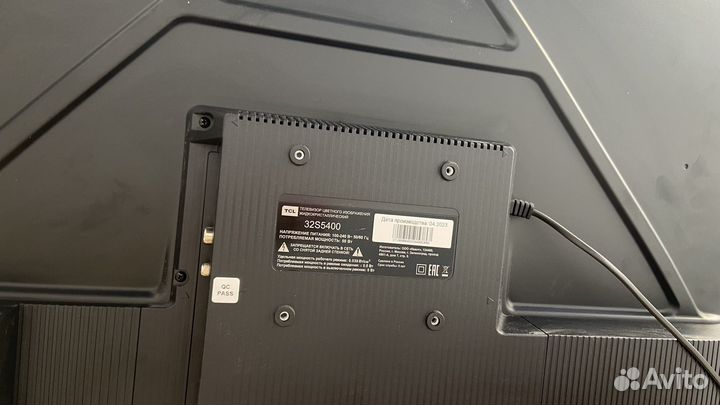 Телевизор 32 HD TCL 32S5400A Чёрный