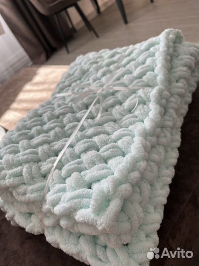 Плед детский плюшевый