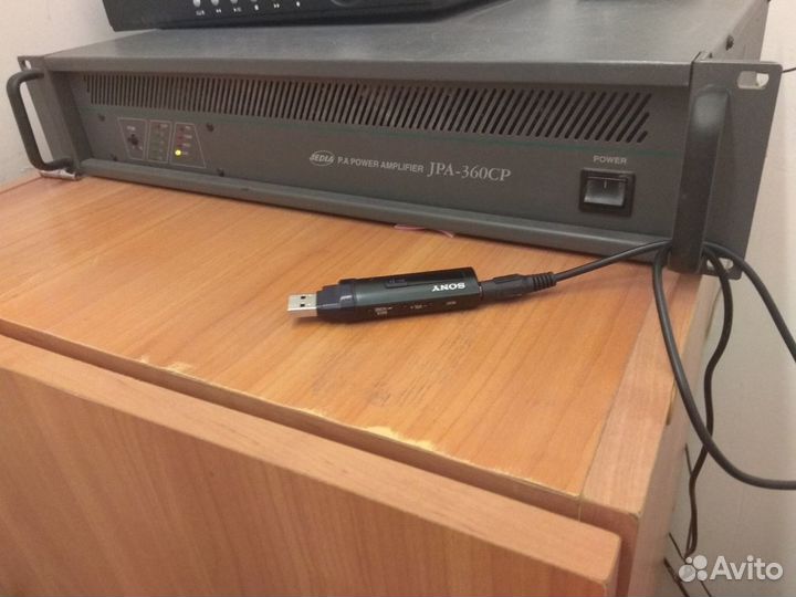 Усилитель мощности Jedia JPA-360CP+громкоговорител