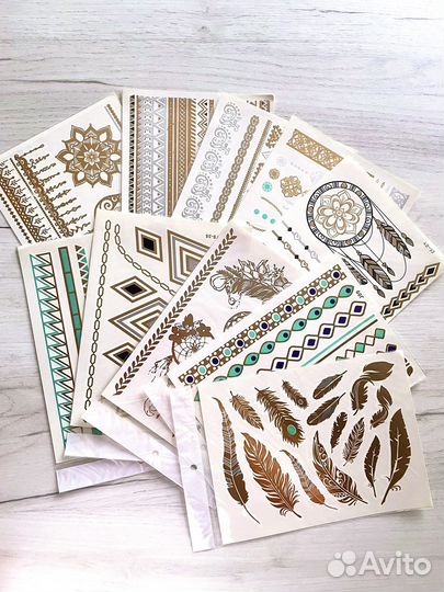 Переводные flash тату