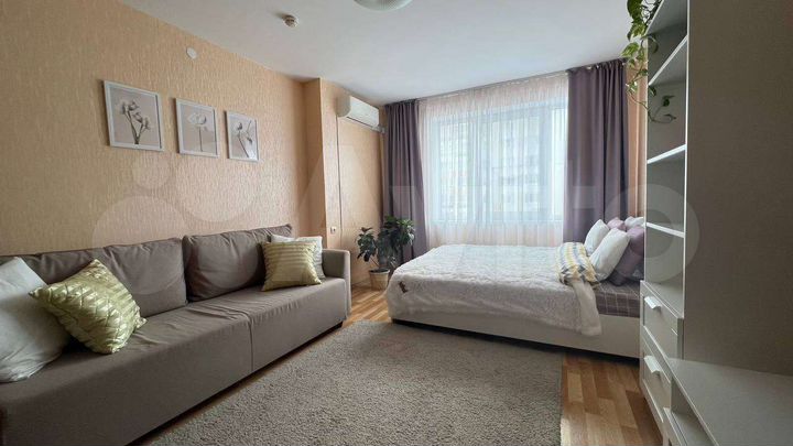1-к. квартира, 43 м², 12/19 эт.