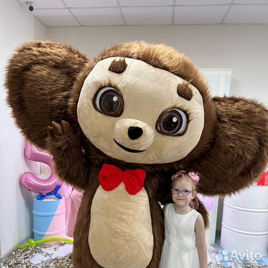 Белый Мишка, Чебурашка,Панда,аниматор