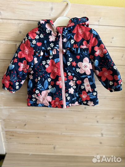 Куртка детская 80 размер + шапочка и снуд