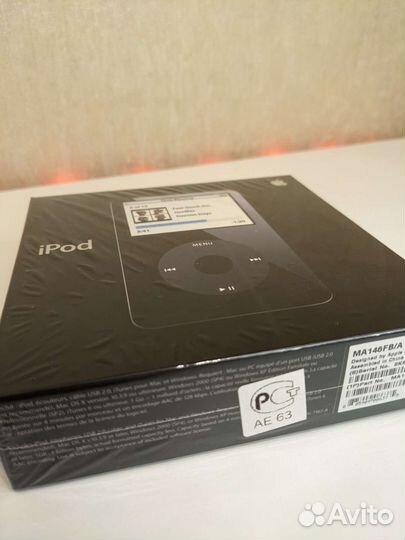 iPod classic 5th 30gb (новый, в плёнке)