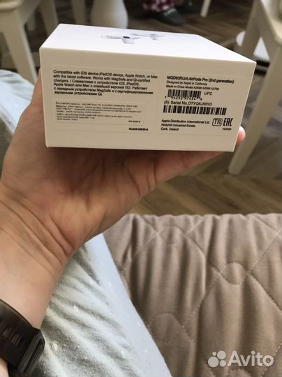 Наушники airpods 2