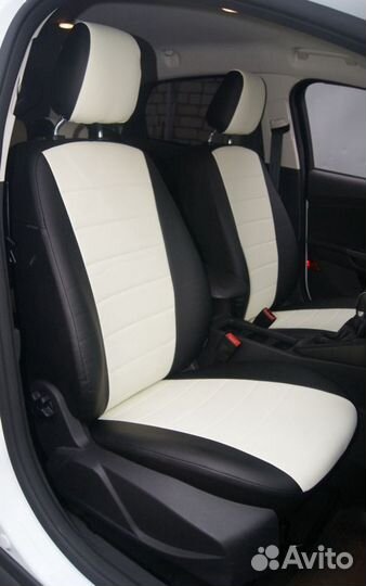 Чехлы из экокожи на Ford Focus 3 Автопилот