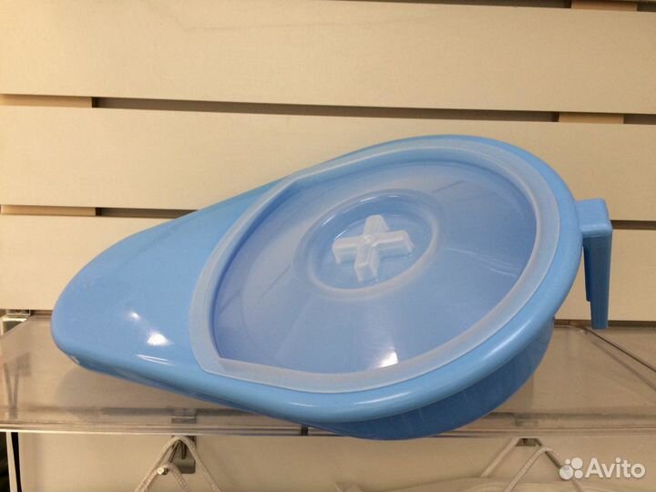 Судно подкладное полимерное Ладья с крышкой