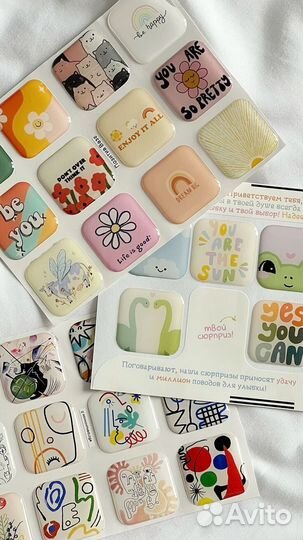 3D стикеры розница
